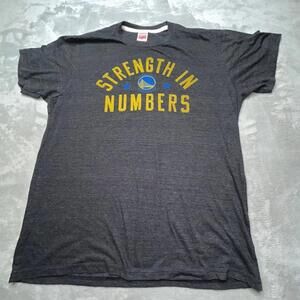 Homage Golden State Warriors Strength In Numbers T-Shirt Gray Mens Nba Usa